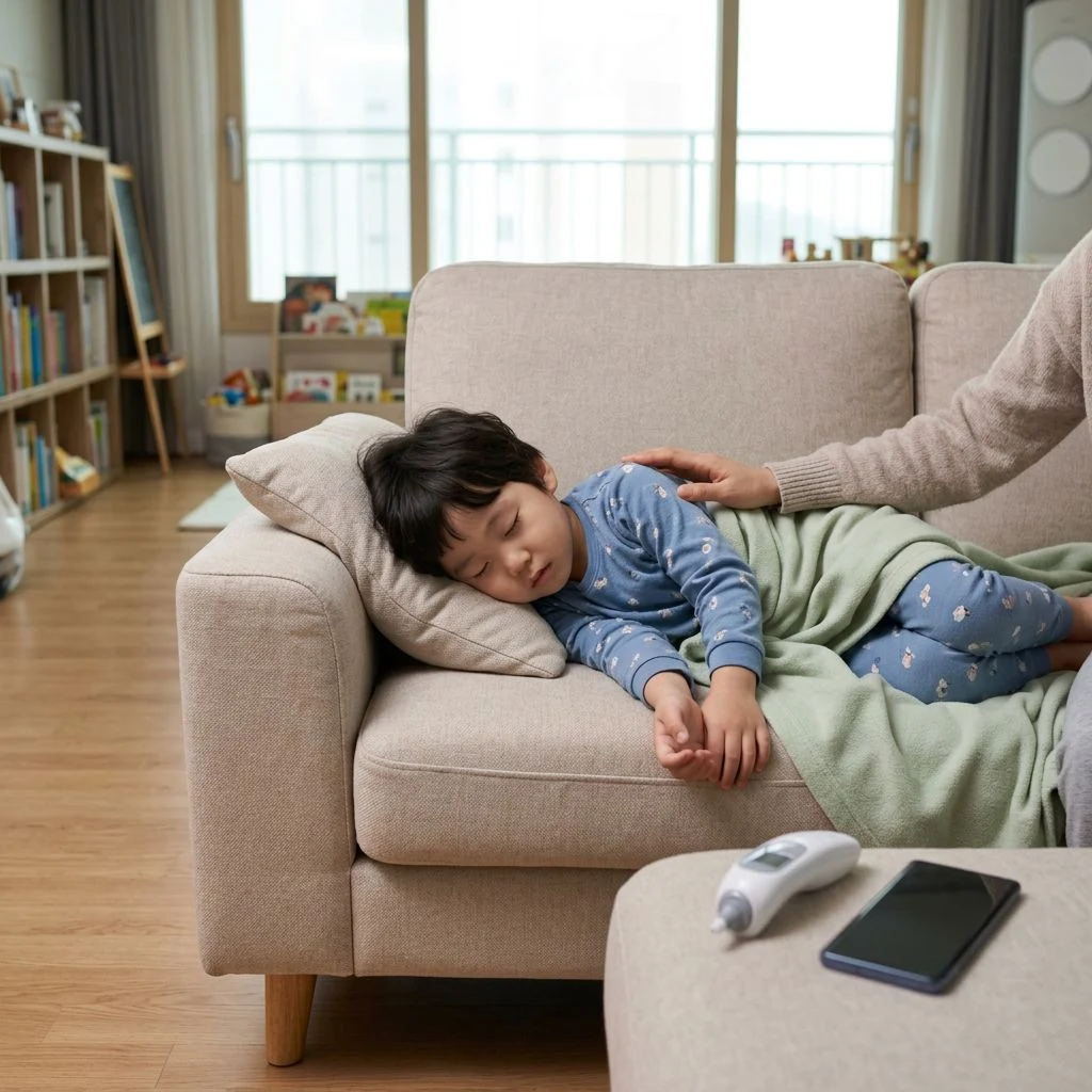 축 처져 깨우기 힘든 아이, 세종 수액 진료보다 응급실이 먼저인가요?
